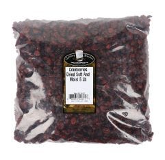 Wholesale Hampton Cheese Cranberries Dried Soft And Moist 6 Lb- Bulk