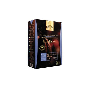 Wholesale Cacao Barry 55% Excellence Semisweet Chocolate 5kg- Bulk