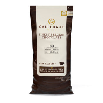 Wholesale Callebaut 54.5% 811 Dark Chocolate 22lb- Bulk