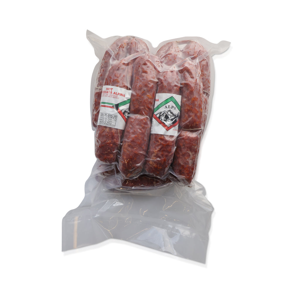 Wholesale Alps Case Hot Dry Sausage- Bulk