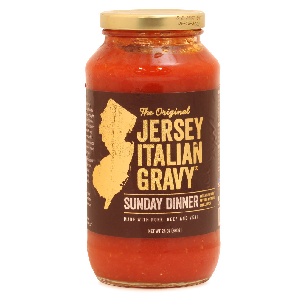 Wholesale Jersey Italian Sunday Dinner Pasta Sauce | 24 oz- Bulk