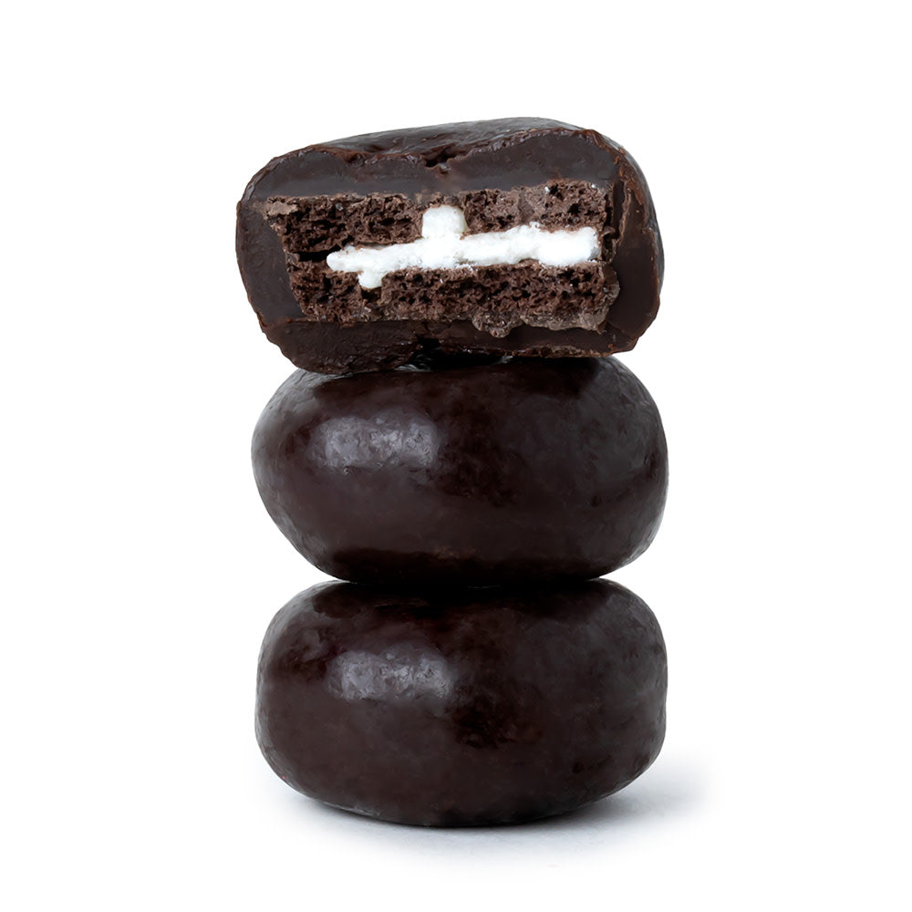 Wholesale BoxNCase Dark Chocolate Mini Sandwich Cookies- Bulk
