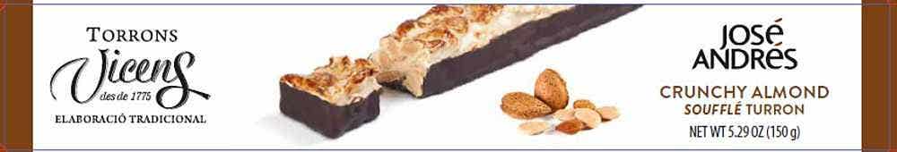 Wholesale José Andrés Crunchy Almond Torrón 5.29 Oz- Bulk