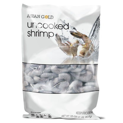 Wholesale Asian Gold Each 41-50 White Shrimp P&D T-Off- Bulk