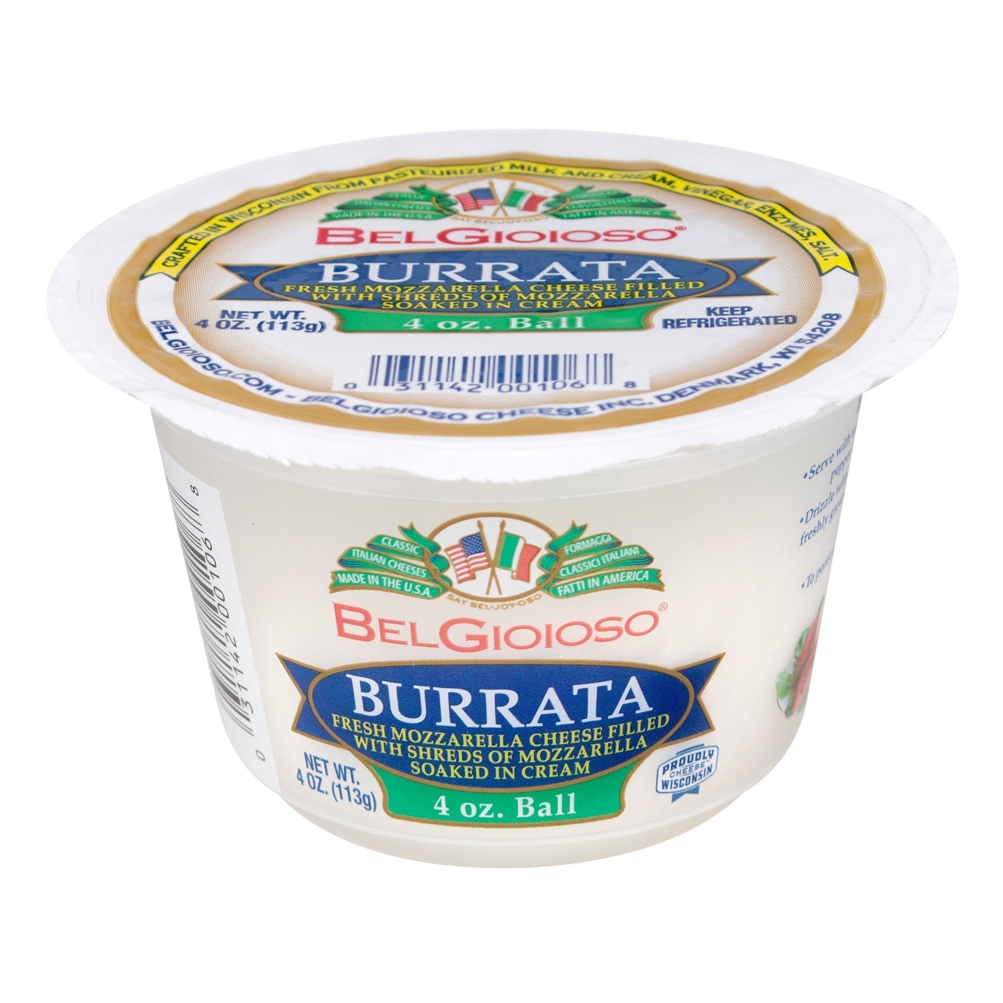 Wholesale Bel Gioioso Burrata- Bulk