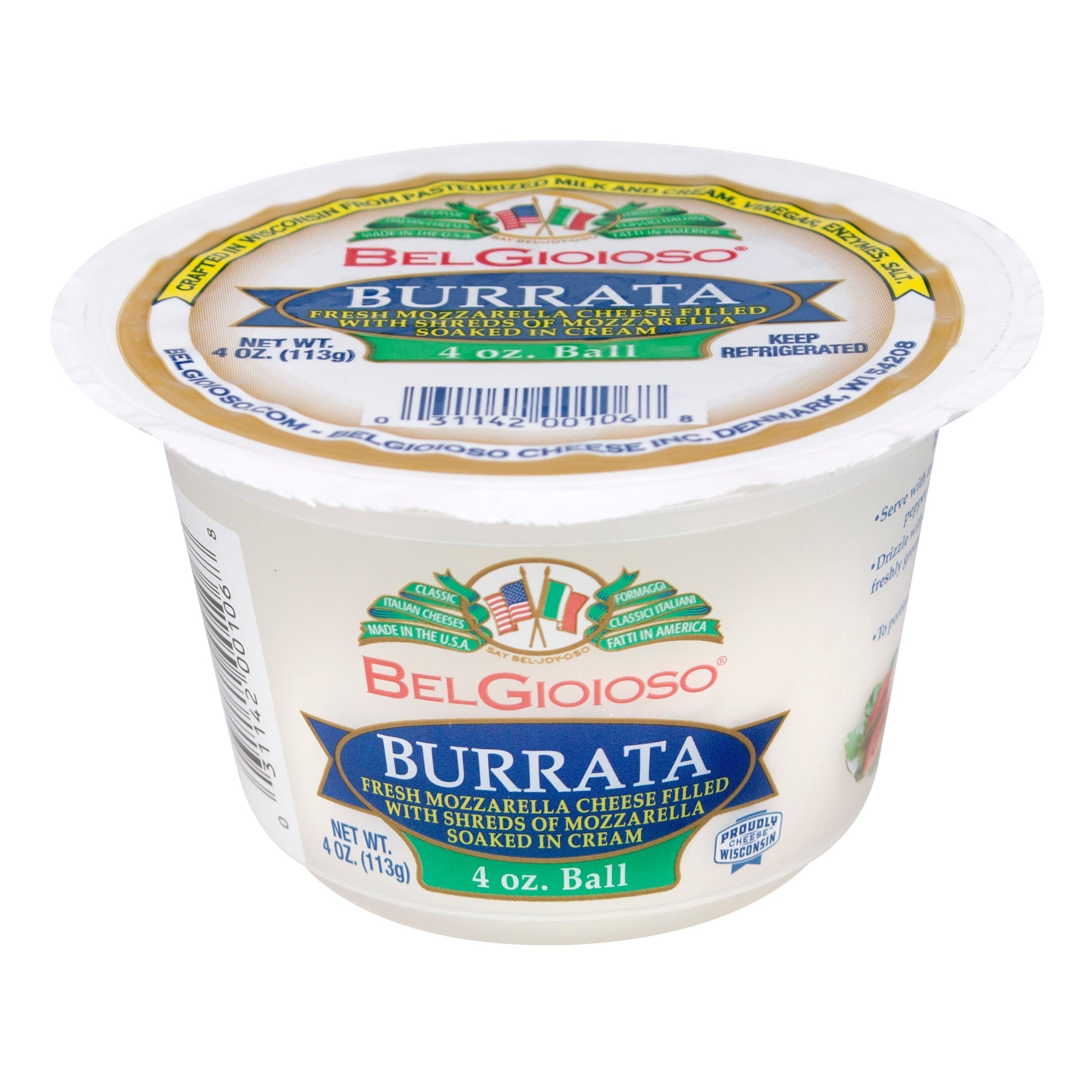 Wholesale Bel Gioioso Burrata- Bulk