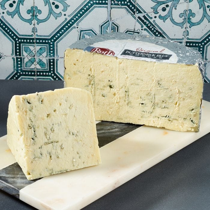 Wholesale Buttermilk Blue® (R) Cheese 6 lb- Bulk