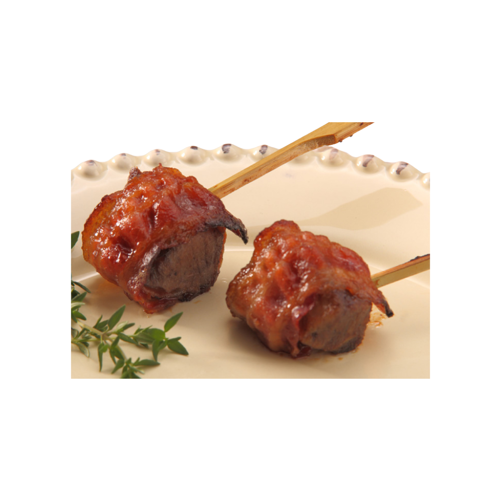 Wholesale Saugatuck Case Short Rib Wrapped With Bacon- Bulk