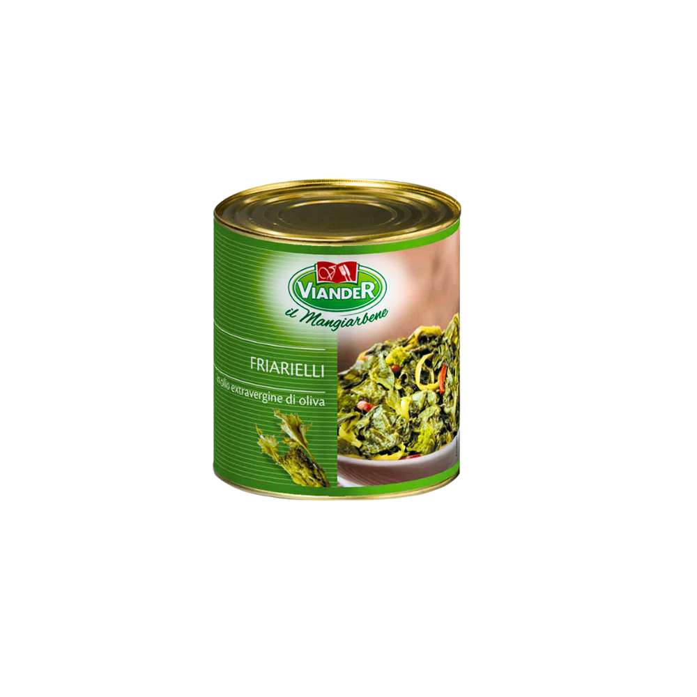 Wholesale Viander Case Broccoli Rabe In Extra Virgin Olive Oil- Bulk