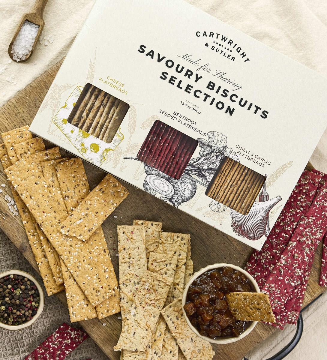 Wholesale C&B Savoury Biscuits Selection - P- Bulk