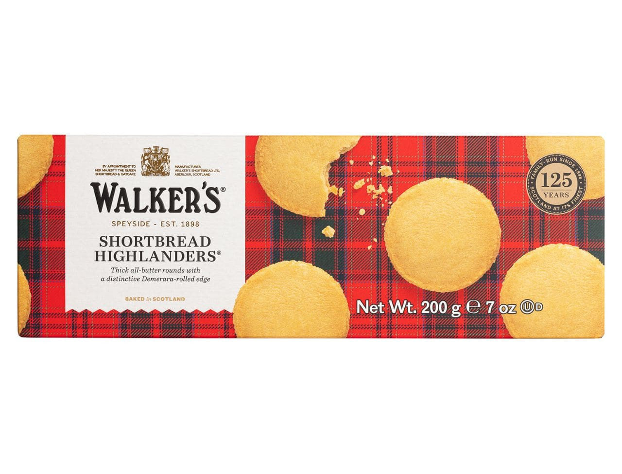Wholesale Highlanders Shortbread 7.0 oz.- Bulk