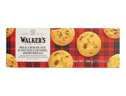 Wholesale Salted Caramel & Milk Chocolate Chunk Shortbread 5.3 oz.- Bulk