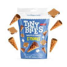 Wholesale BeeMax Tiny Bites Milk Chocolate Waffle Cones with Marshmallow & S’more Cream – 4.24 oz- Bulk