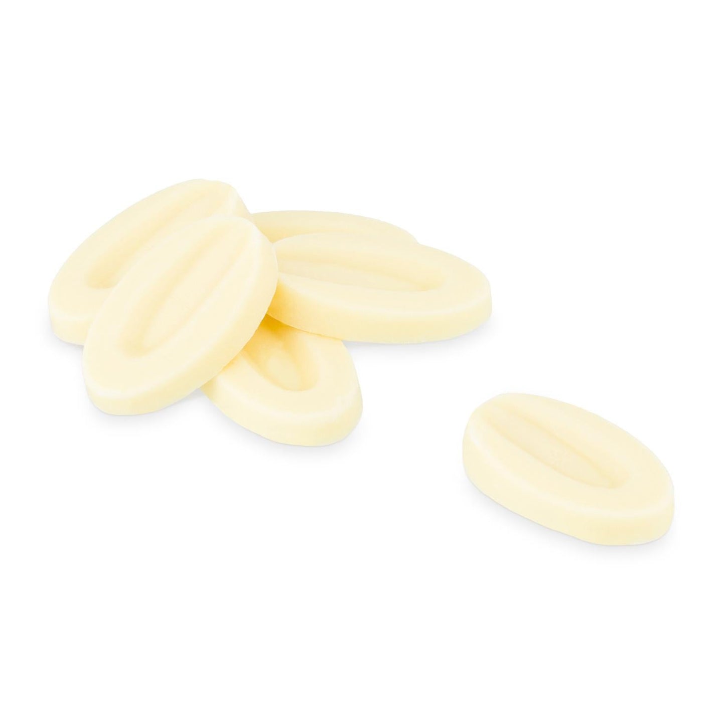 Wholesale Valrhona Feves 33% Opalys White Chocolate 6.6 lb-1ct Case Bulk