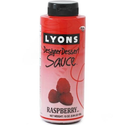 Wholesale Lyons Magnus Each Raspberry Designer Dessert Sauce- Bulk