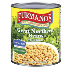 Wholesale Furmanos Case Low Sodium Great Nothern Beans- Bulk