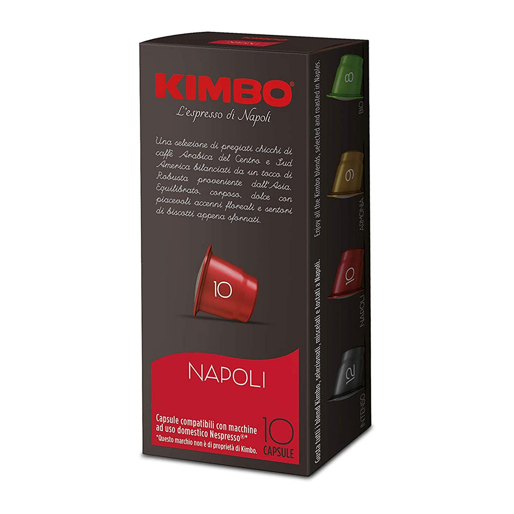 Wholesale Kimbo Case Napoletano Nespresso Capsule- Bulk