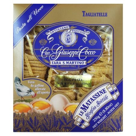 Wholesale Giuseppe Cocco Case Egg Tagliatelle Pasta- Bulk