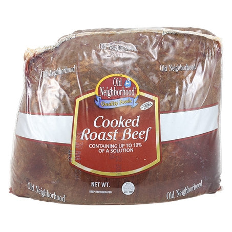 Wholesale Old Neighborhd Case Cooked Silver Roast Beef- Bulk