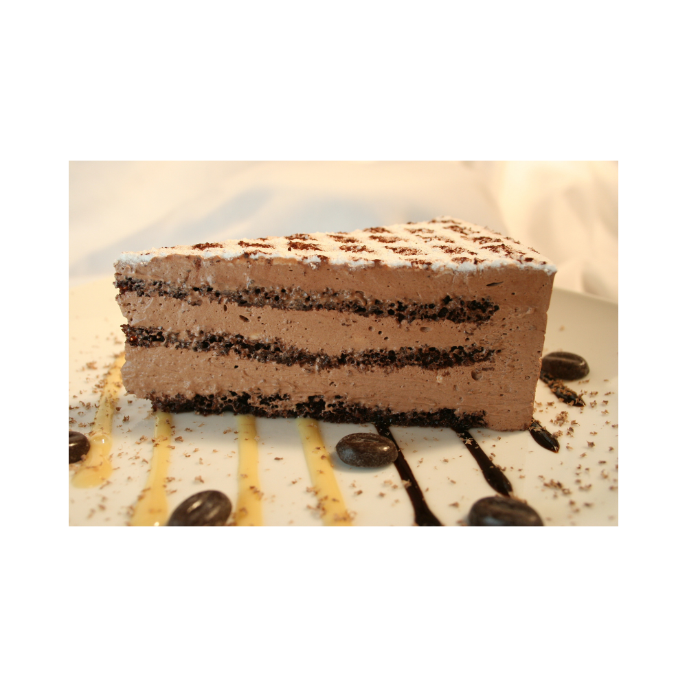 Wholesale Madison Claire Case 10In 12 Slice Belgian Chocolate Tiramisu Cake- Bulk