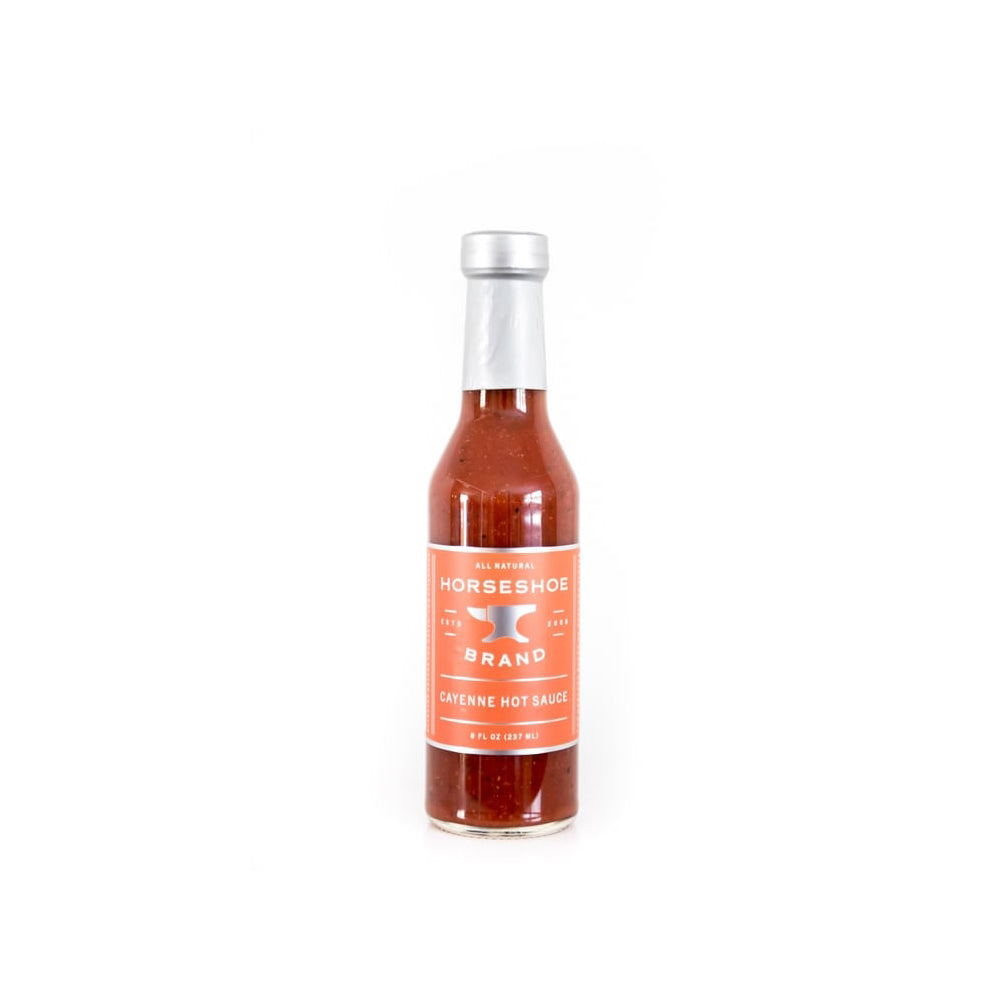 Wholesale Horseshoe Cayanne Hot Sauce | 8 oz- Bulk