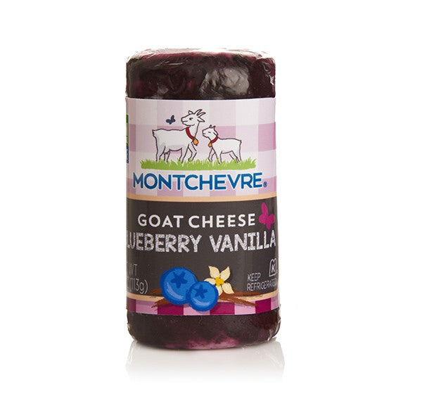 Wholesale Montchevre Goat Log Blueberry Vanil- Bulk