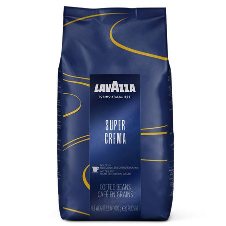 Wholesale Lavazza Case Super Crema Espresso Beans- Bulk