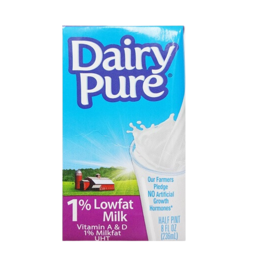 Wholesale Dairy Pure 1% Lactose Free Milk 8Oz | 8 oz- Bulk