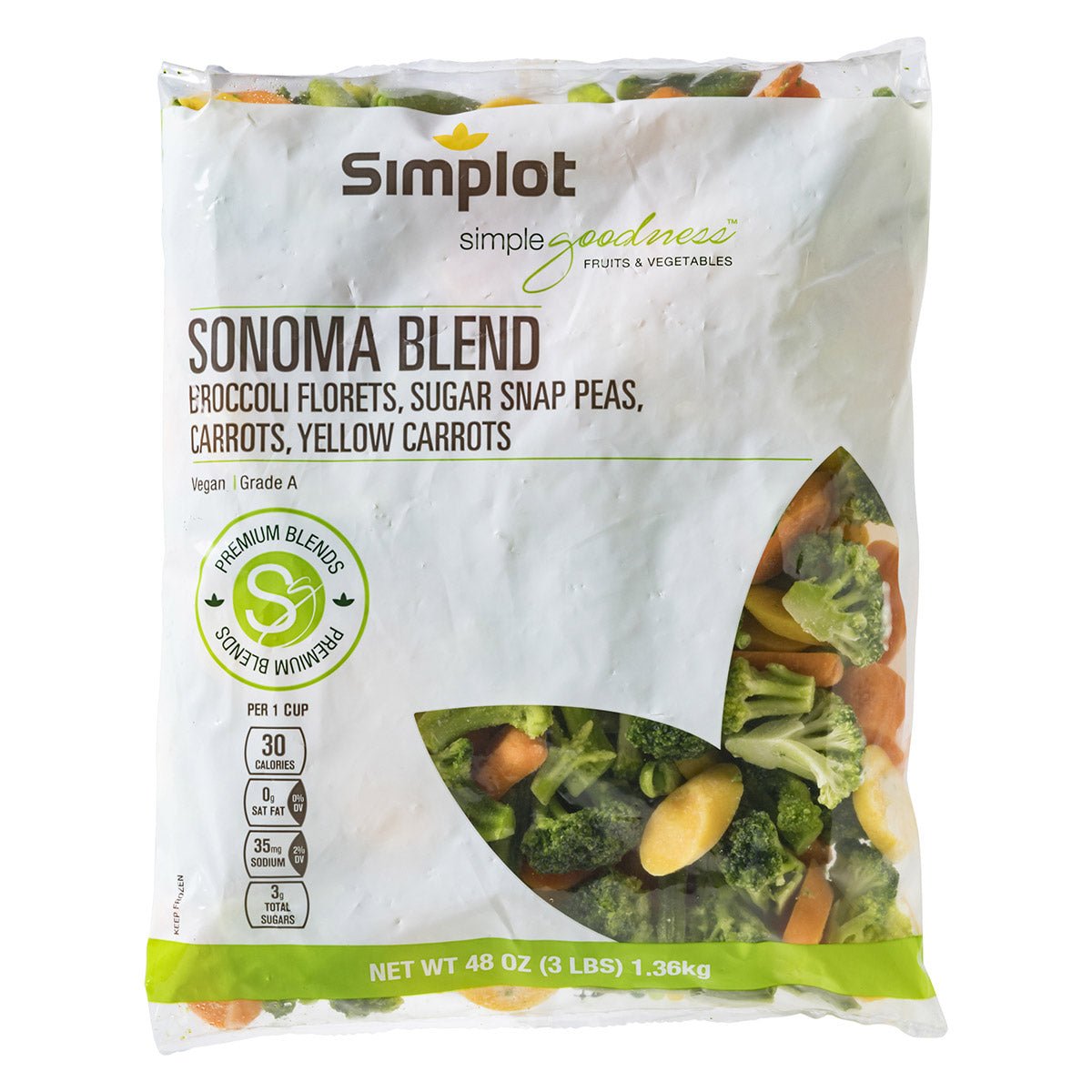 Wholesale Simplot Case Sonoma Blend Vegetable Mix- Bulk