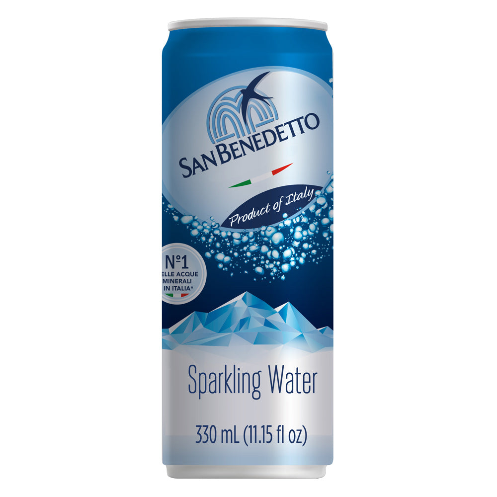 Wholesale San Benedetto Case Sparkling Mineral Water Cans- Bulk