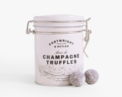 Wholesale C&B Champagne Truffles In Tin - P- Bulk
