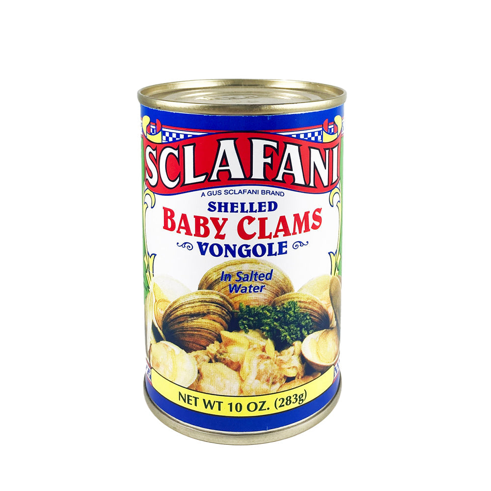 Wholesale Sclafani Case Whole Baby Clams Canned- Bulk