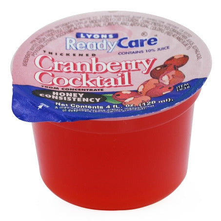Wholesale Readycare Thickened Cranberry Cocktail Level 3 Moderate | 4 oz- Bulk