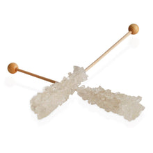 Wholesale Roses Brands Each White Rock Candy Swizzle Stick- Bulk