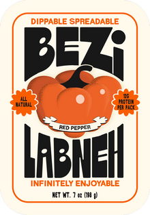 Wholesale Bezi Labneh Red Pepper 12/7Oz- Bulk