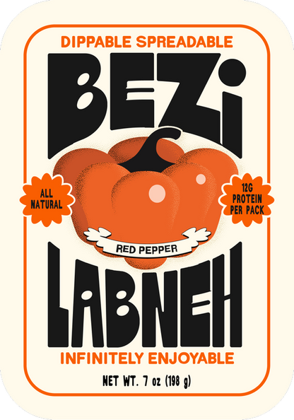 Wholesale Bezi Labneh Red Pepper 12/7Oz- Bulk