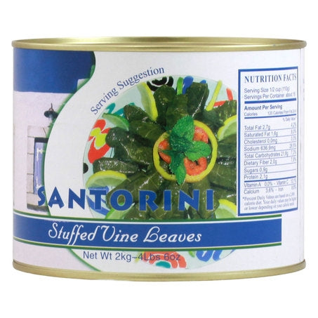 Wholesale Santorini Each Stuffed Dolma Grape Leaves- Bulk