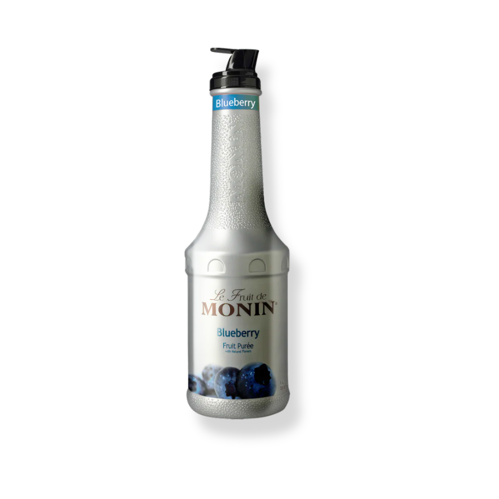 Wholesale Monin Case 1L Blueberry Puree- Bulk