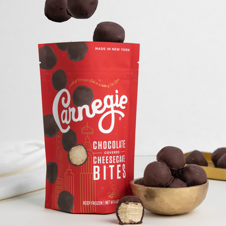 Wholesale Carnegie Choc Cover Cheesecake Bite- Bulk