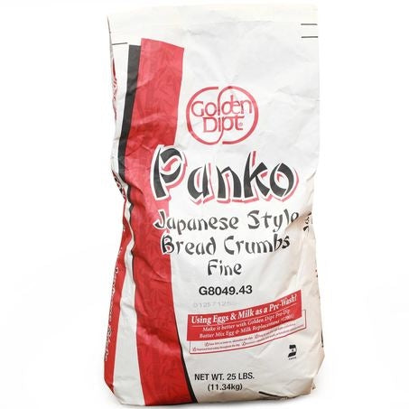 Wholesale Golden Dipt Case Japanese Style Fine Panko Bread Crumbs- Bulk