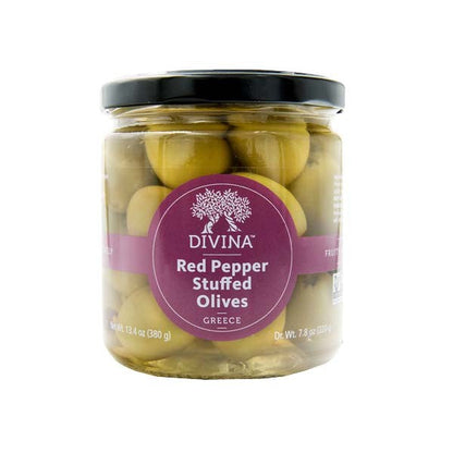 Wholesale Divina Grn Stuffed Red Pepper Jars- Bulk