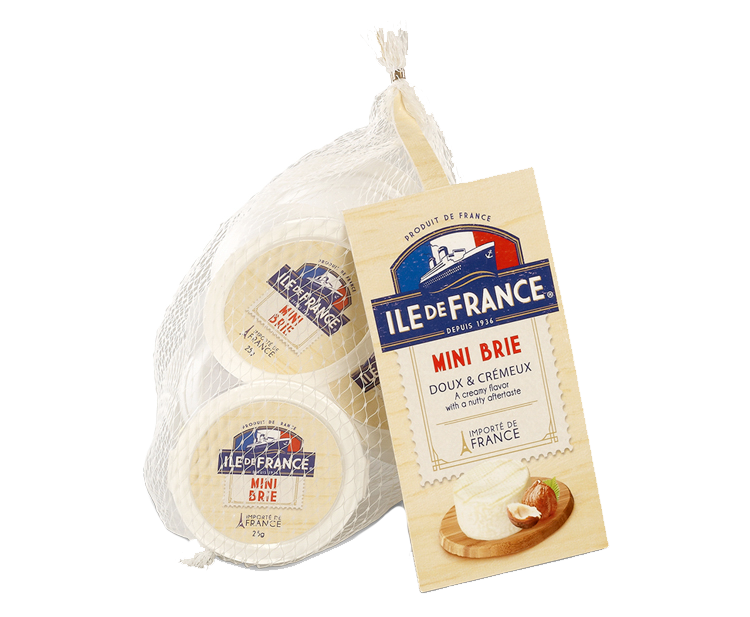 Wholesale Ile De France Mini Brie- Bulk