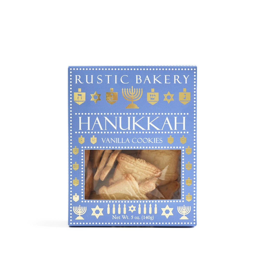 Wholesale Rustic Hanukkah Cookies Box 5 Oz- Bulk