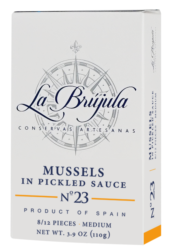 Wholesale La Brujula Conservas Mussels In Esc- Bulk