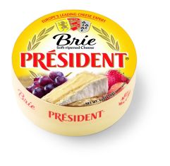 Wholesale President Brie Mini Wheel 8 Oz- Bulk
