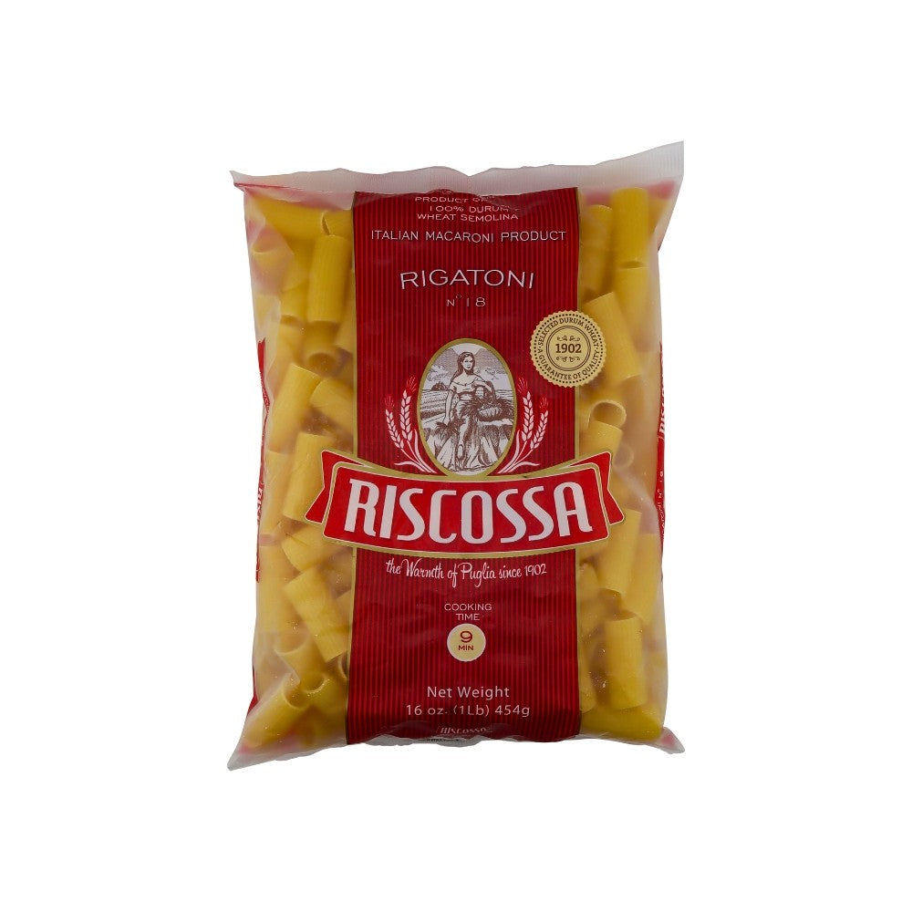 Wholesale Riscossa Each Rigatoni Pasta #18- Bulk