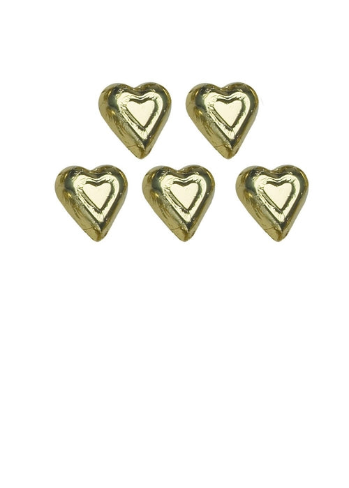 Wholesale Madelaine Chocolate Gold Mini Hearts (10 Lb.) 17.6 OZ Per Case- Bulk