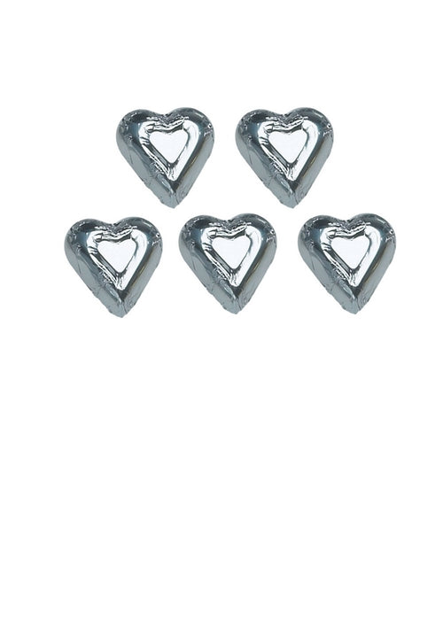 Wholesale Silver Mini Hearts (10 Lb.)- Bulk