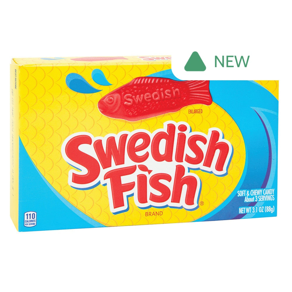 Wholesale Swedish Fish Red 3.1 Oz Theater Box- Bulk