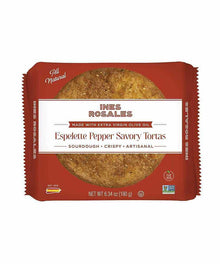 Wholesale Ines Rosales Espelette Pepper Savory Tortas 6.34 Oz- Bulk